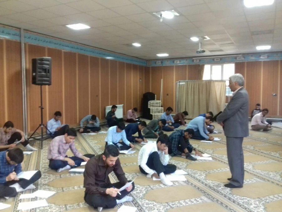 برگزاری آزمون های کتبی  بخش قرآن وعترت جشنواره فرهنگی دوره ۲۷  دانشجویان دردانشگاه فرهنگیان واحد سبزوار 3