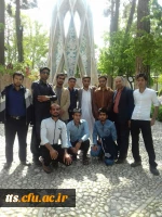 برگزاری اردوی فرهنگی تفریحی دانشجویان دانشگاه فرهنگیان سبزوار به مناطق گردشگری نیشابور 9