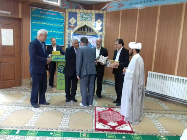 مراسم تجلیل از ایثار گری همکاران اداری دانشگاه فرهنگیان واحد علامه طباطبایی سبزوار در روز جانباز 3
