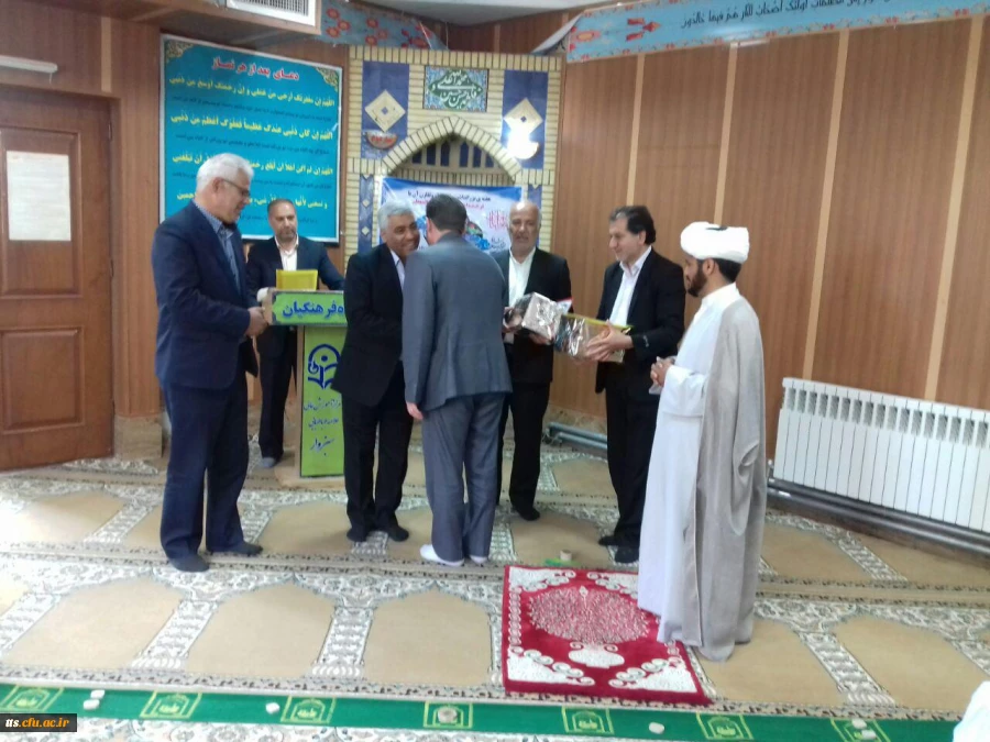 مراسم تجلیل از ایثار گری همکاران اداری دانشگاه فرهنگیان واحد علامه طباطبایی سبزوار در روز جانباز 3