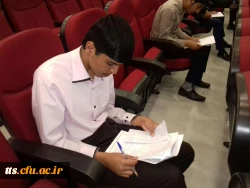 اعزام وشرکت دانشحویان منتخب واحد علامه طباطبایی سبزوار درآزمون های کتبی وشفاهی بخش قرآن وعترت  مرحله استانی  جشنواره فرهنگی دانشجویان دانشگاه  فرهنگیان در محل پردیس شهید بهشتی مشهد مقدس  در روز دوشنبه بیست وپنجم اردیبهشت  ماه . 3