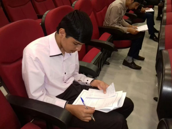 اعزام وشرکت دانشحویان منتخب واحد علامه طباطبایی سبزوار درآزمون های کتبی وشفاهی بخش قرآن وعترت  مرحله استانی  جشنواره فرهنگی دانشجویان دانشگاه  فرهنگیان در محل پردیس شهید بهشتی مشهد مقدس  در روز دوشنبه بیست وپنجم اردیبهشت  ماه . 3