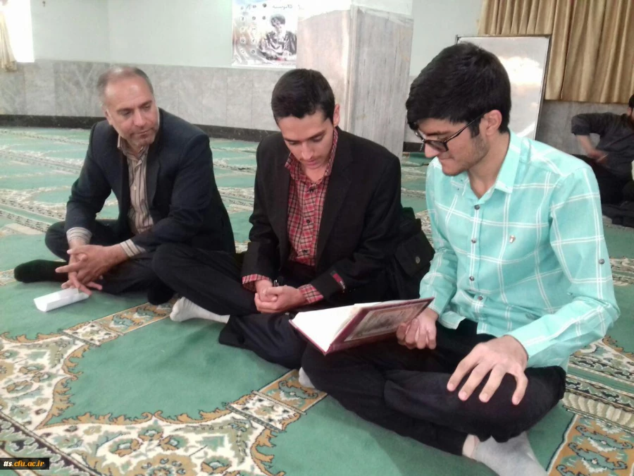 اعزام وشرکت دانشحویان منتخب واحد علامه طباطبایی سبزوار درآزمون های کتبی وشفاهی بخش قرآن وعترت  مرحله استانی  جشنواره فرهنگی دانشجویان دانشگاه  فرهنگیان در محل پردیس شهید بهشتی مشهد مقدس  در روز دوشنبه بیست وپنجم اردیبهشت  ماه . 6