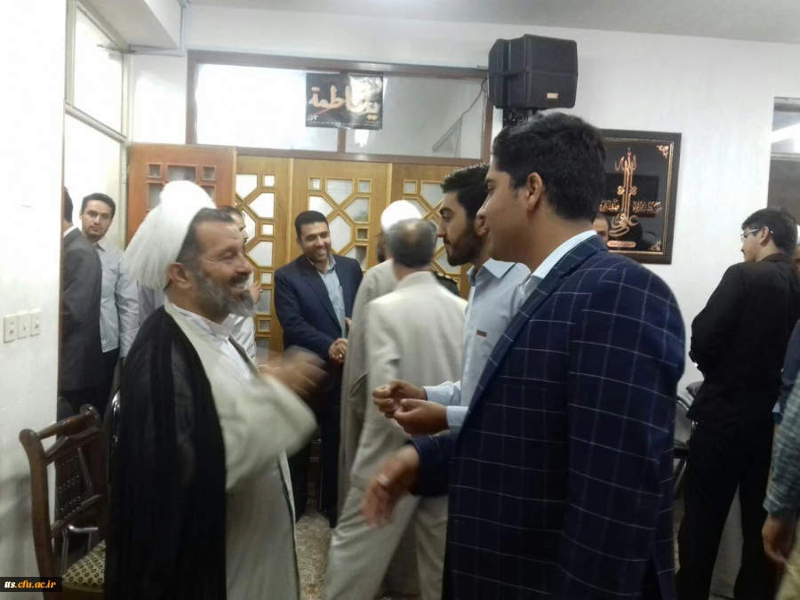 دیدار صمیمی وجلسه  مسولین وجمعی از نمایندگان تشکل های دانشجویی دانشگاه فرهنگیان واحد علامه طباطبایی سبزوار با امام جمعه سبزوار. 7