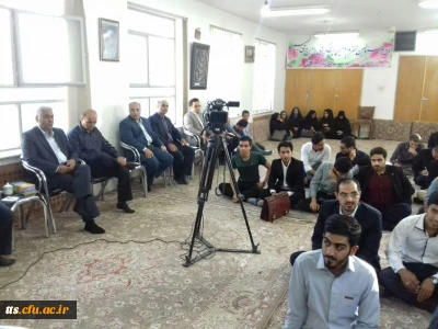 دیدار  مسولین وجمعی از نمایندگان تشکل های دانشجویی دانشگاه فرهنگیان واحد علامه طباطبایی سبزوار با امام جمعه سبزوار