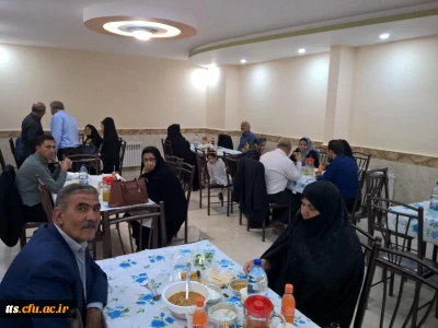برگزاری ضیافت افطاری برای همکاران اداری در دانشگاه فرهنگیان واحد علامه طباطبایی سبزوار