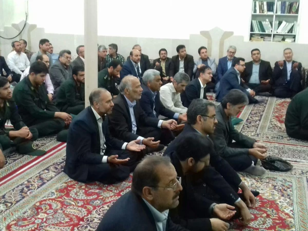 شرکت مسولین، همکاران وجمعی از استادان دانشگاه فرهنگیان واحد علامه طباطبایی سبزوار در مراسم بزرگداشت شهدای هفت تیر 3