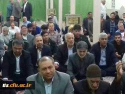 شرکت مسولین، همکاران وجمعی از استادان دانشگاه فرهنگیان واحد علامه طباطبایی سبزوار در مراسم بزرگداشت شهدای هفت تیر 4