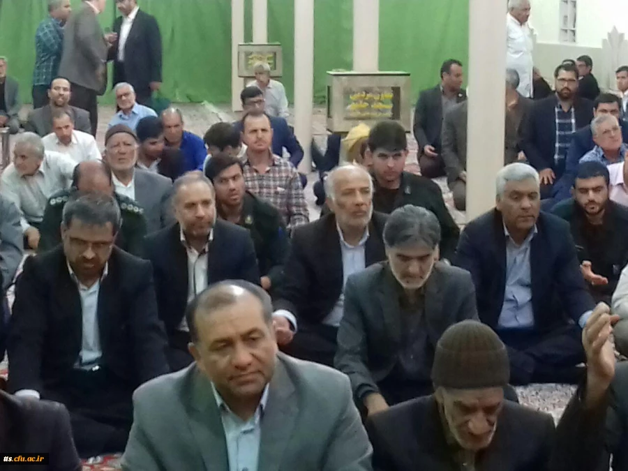 شرکت مسولین، همکاران وجمعی از استادان دانشگاه فرهنگیان واحد علامه طباطبایی سبزوار در مراسم بزرگداشت شهدای هفت تیر 4