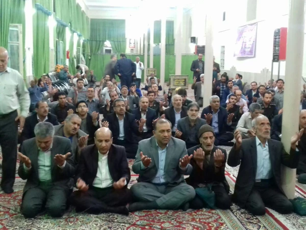 شرکت مسولین، همکاران وجمعی از استادان دانشگاه فرهنگیان واحد علامه طباطبایی سبزوار در مراسم بزرگداشت شهدای هفت تیر 6