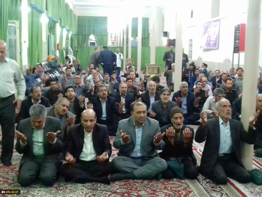 شرکت مسولین، همکاران وجمعی از استادان دانشگاه فرهنگیان واحد علامه طباطبایی سبزوار در مراسم بزرگداشت شهدای هفت تیر 6