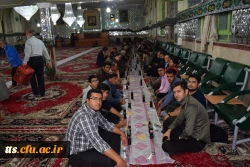 شرکت مسولین، همکاران ، استادان و دانشجویان واحد علامه طباطبایی سبزوار در شب شعر عاشورایی صفیر عشق 8