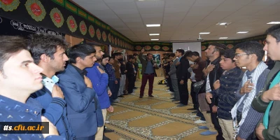 برگزاری مراسم سوگواری پیامبر اکرم ص واهل بیت عصمت وطهارت  ع در واحد علامه طباطبایی سبزوار