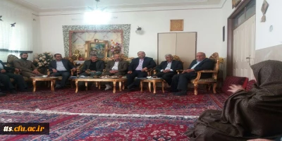 دیدار ریاست دانشگاه فرهنگیان سبزوار و مدیریت آموزش و پرورش از معلم پیشکسوت