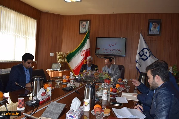 نشست خبری مدیریت امور پردیسهای استان خراسان رضوی با خبرگزاریهای شهرستان سبزوار در سالن کنفرانس مرکز علامه طباطبایی سبزوار 2