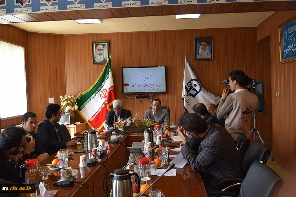 نشست خبری مدیریت امور پردیسهای استان خراسان رضوی با خبرگزاریهای شهرستان سبزوار در سالن کنفرانس مرکز علامه طباطبایی سبزوار 3