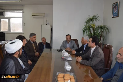 دیدار مسئولین دانشگاه فرهنگیان استان و شهرستان با دکتر نصرآبادی