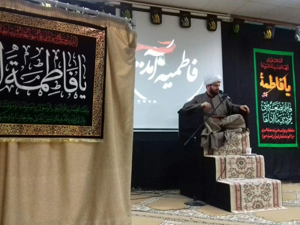 تصاویر برگزاری مراسم های عزاداری درشب های فاطمیه (س) در نماز خانه دانشگاه فرهنگیان واحد علامه طباطبایی سبزوار به همت هیئت فرهنگی مذهبی احباب الحسین ( ع) 2