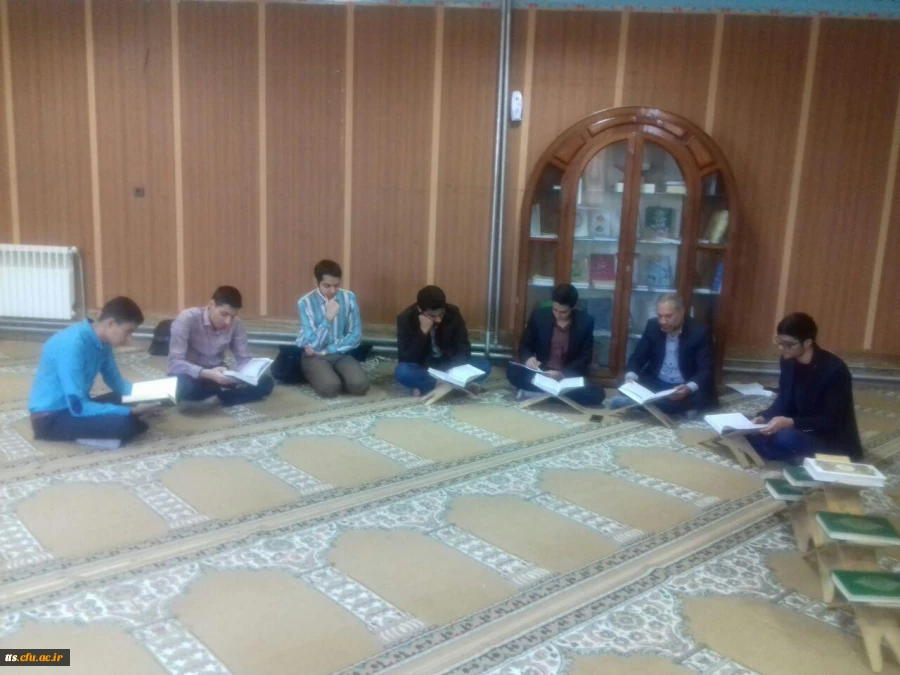 برگزاری آزمون حفظ سوره فجر دردانشگاه فرهنگیان واحد علامه طباطبایی سبزوار. 3
