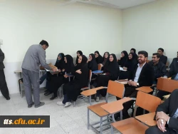 تجلیل از دانشجو معلمان خواهر دانشگاه فرهنگیان سبزوار همزمان با سالروز ولادت حضرت زهرا (س) و روز زن                       4