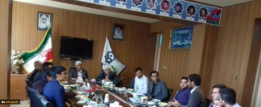 برگزاری جلسه ی دبیران کانون های فرهنگی اجتماعی دانشجویان با مسئولین دانشگاه فرهنگیان سبزوار  2