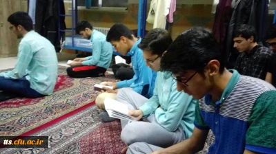 برگزاری مراسم دعای کمیل در سرا ی دانشجویی دانشگاه فرهنگیان سبزوار