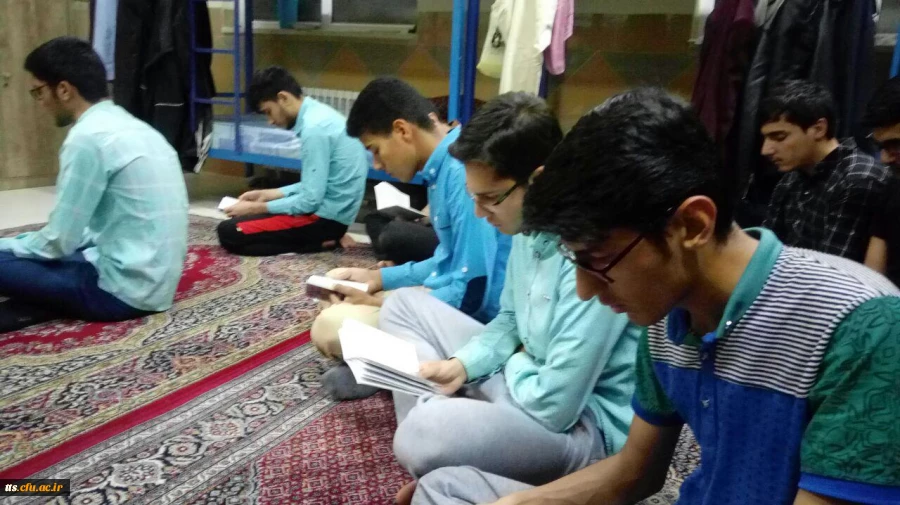 برگزاری مراسم دعای کمیل در سرا ی دانشجویی دانشگاه فرهنگیان سبزوار 2