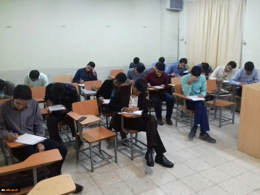 برگزاری آزمون کتبی مرحله اول جشنواره فرهنگی اجتماعی دانشجویان دانشگاه فرهنگیان سبزوار یکشنبه دوم اردیبهشت ۹۷ 2