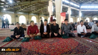 حضور دانشجومعلمان دانشگاه فرهنگیان سبزوار در نماز جمعه