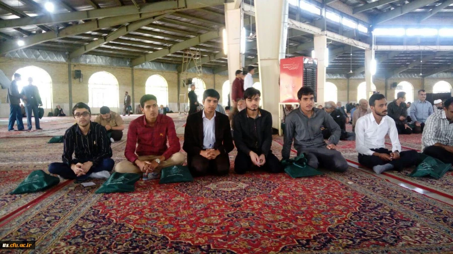 حضور دانشجومعلمان دانشگاه فرهنگیان سبزوار در نماز جمعه 2