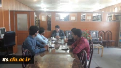 اولین جلسه کمیته پژوهش دانشگاه در سال 1397 برگزار گردید 2