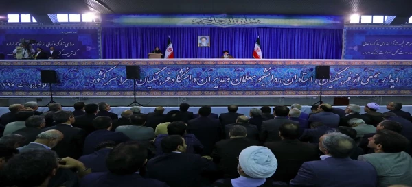 دیدار دانشجو معلمان ، استادان و کارکنان دانشگاه فرهنگیان کشور با مقام معظم رهبری در پردیس نسیبه تهران 6