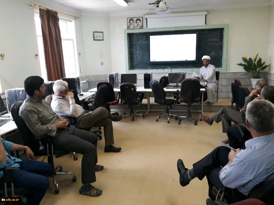 برگزاری دوره های آموزشی احکام نماز و اکسل ویژه کارکنان مرکز علامه طباطبایی سبزوار 2
