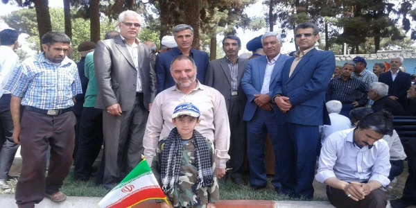 حضور مسئولین و دانشجویان در راه پیمایی روز قدس 3