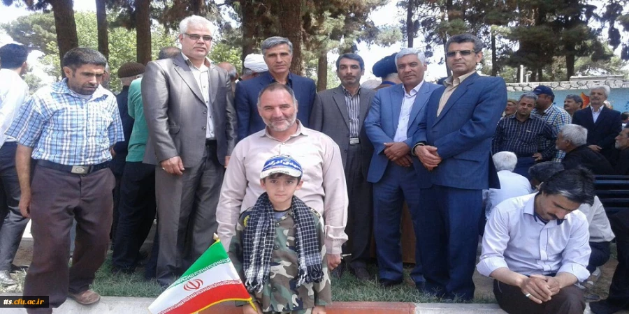 حضور مسئولین و دانشجویان در راه پیمایی روز قدس 3