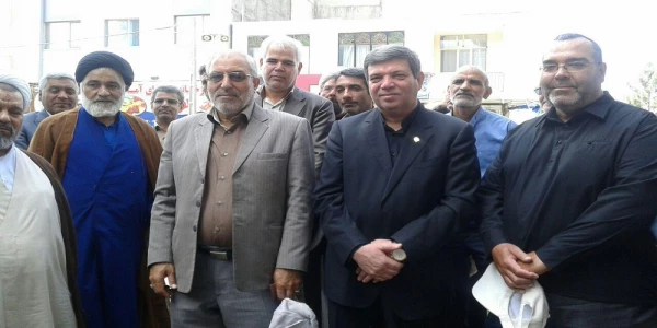 حضور مسئولین و دانشجویان در راه پیمایی روز قدس 4