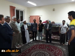 حضور مسئولین در بین دانشجویان در راستای طرح خدا قوت به دانشجویان 4