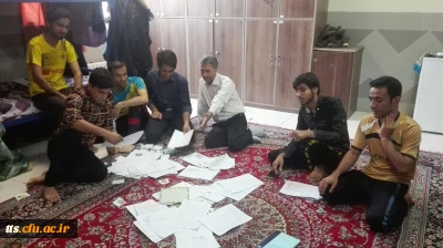 حضور مسئولین در بین دانشجویان در راستای طرح خدا قوت به دانشجویان