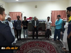 حضور مسئولین در بین دانشجویان در راستای طرح خدا قوت به دانشجویان 4