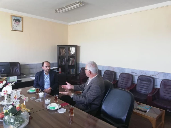 بازدید جناب آقای مهندس رضائی سرپرست محترم مرکز هوشمندسازی دانشگاه فرهنگیان از سایت جدید مرکز آموزش عالی علامه طباطبایی خراسان رضوی  2