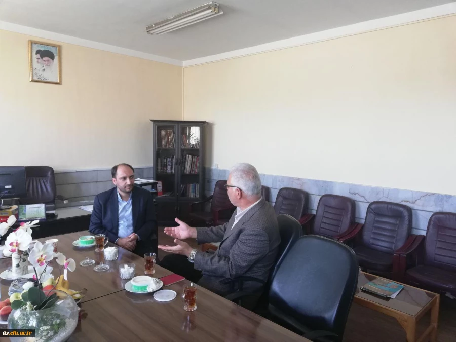 بازدید جناب آقای مهندس رضائی سرپرست محترم مرکز هوشمندسازی دانشگاه فرهنگیان از سایت جدید مرکز آموزش عالی علامه طباطبایی خراسان رضوی  2