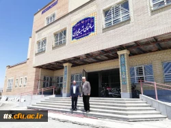 بازدید جناب آقای مهندس رضائی سرپرست محترم مرکز هوشمندسازی دانشگاه فرهنگیان از سایت جدید مرکز آموزش عالی علامه طباطبایی خراسان رضوی  6