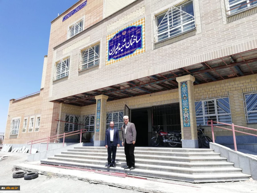 بازدید جناب آقای مهندس رضائی سرپرست محترم مرکز هوشمندسازی دانشگاه فرهنگیان از سایت جدید مرکز آموزش عالی علامه طباطبایی خراسان رضوی  6