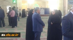 به مناسبت هفته دولت 
میز خدمت دانشگاه فرهنگیان سبزوار در جایگاه نماز جمعه  3