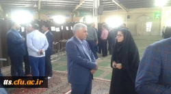 به مناسبت هفته دولت 
میز خدمت دانشگاه فرهنگیان سبزوار در جایگاه نماز جمعه  2