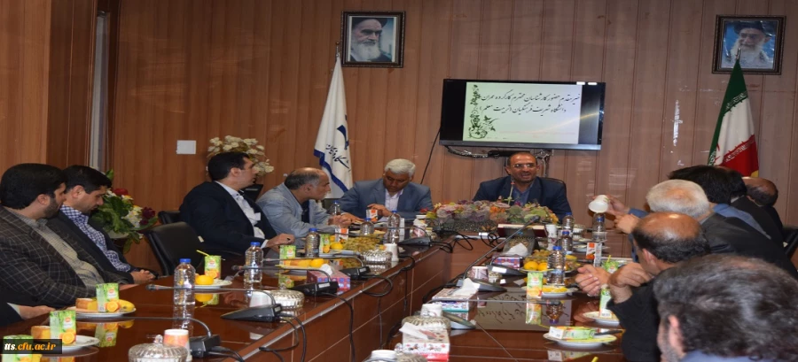 بازدید کارگروه عمران دانشگاه فرهنگیان از مرکز علامه طباطبایی سبزوار 3