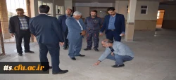 بازدید کارگروه عمران دانشگاه فرهنگیان از مرکز علامه طباطبایی سبزوار 9