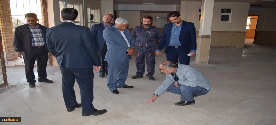 بازدید کارگروه عمران دانشگاه فرهنگیان از مرکز علامه طباطبایی سبزوار 9