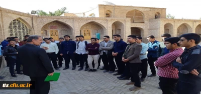 شرکت دانشجویان جدید الورود در سبزوار گردی