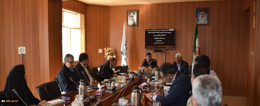 برگزاری جلسه کارگروه ارتقاء فرهنگ ترافیک در دانشگاه فرهنگیان سبزوار 2